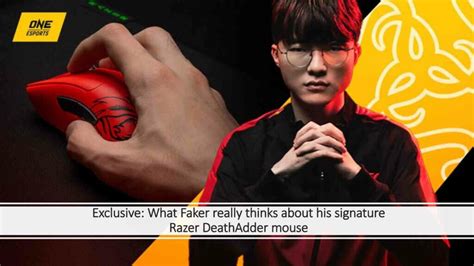 faker peripherals|Exclusive: What Faker really thinks about his .